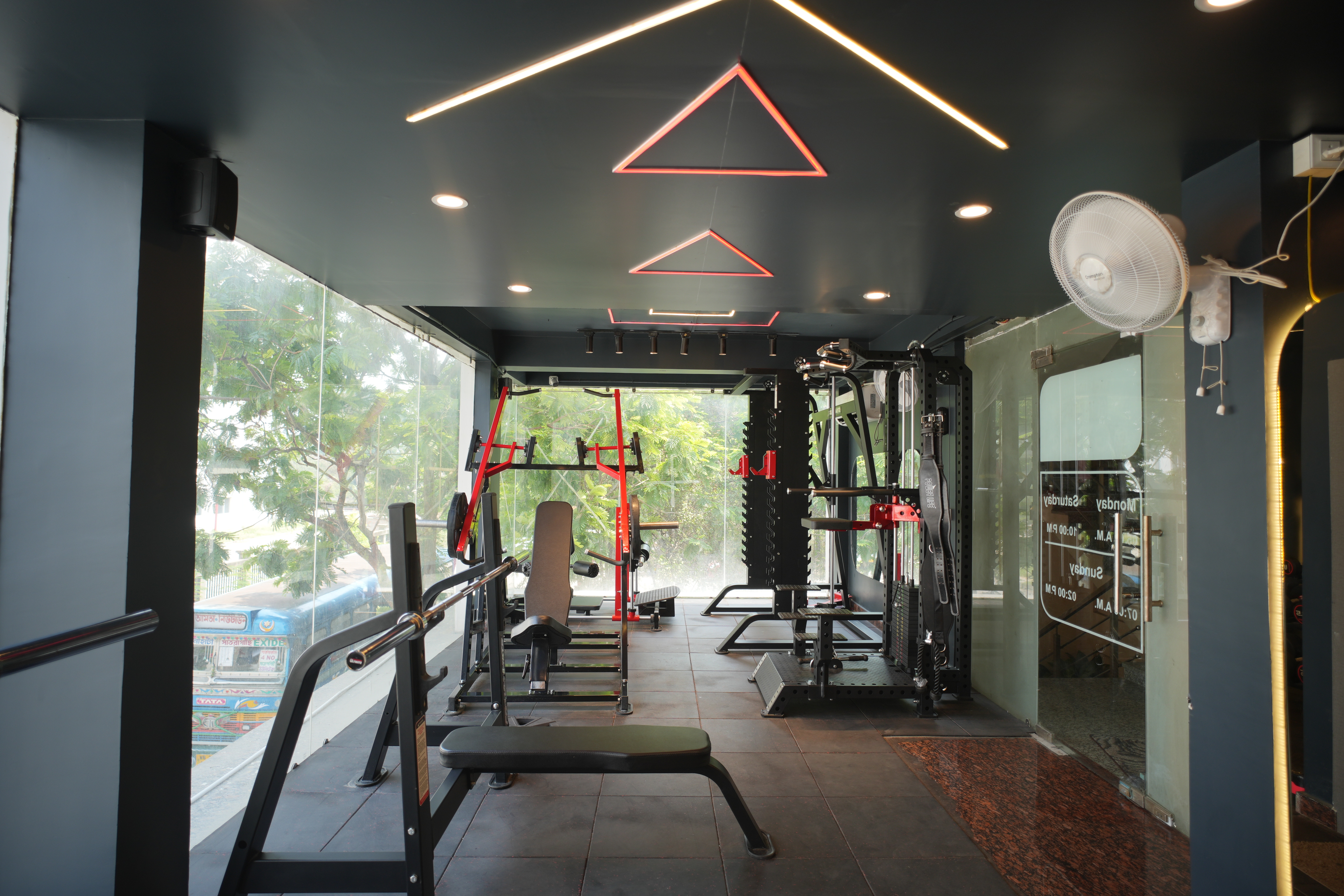 Weight Training at Gurukul Gym